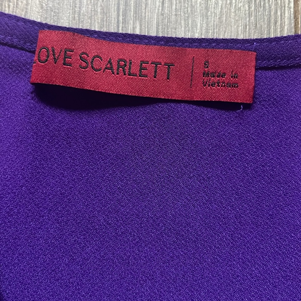 NWT Love Scarlett sleeveless top Small - Picture 5 of 6